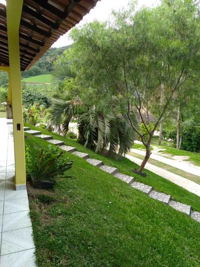 Casa Com Flores Pedra Azul  Exterior foto
